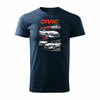 Honda Civic 4 IV Legenden Herren T-Shirt navy blau REGULAR