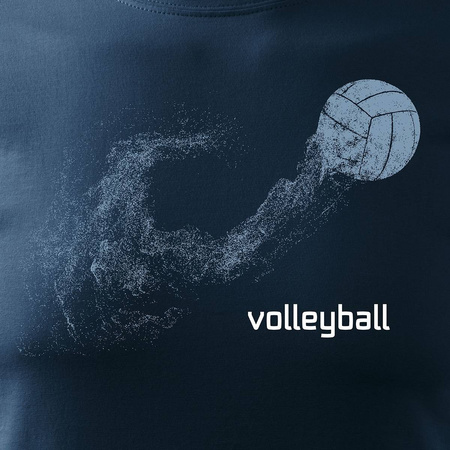 Volleyballhemd Volleyball Herren marineblau REGULAR