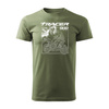 Yamaha Tracer 9 900 Herren Khaki Motorrad Motorrad-T-Shirt