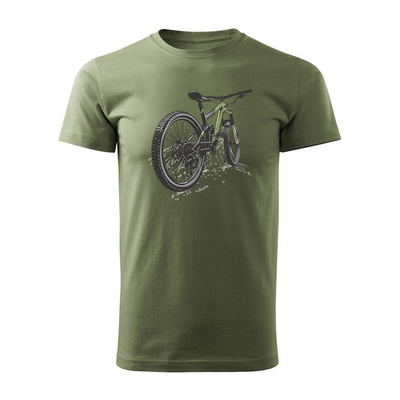 MTB Mountainbike Herren khaki REGULAR Mountainbike-Trikot