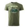 Kawasaki Versys 1100 SE Herren Khaki Motorrad Motorrad-T-Shirt