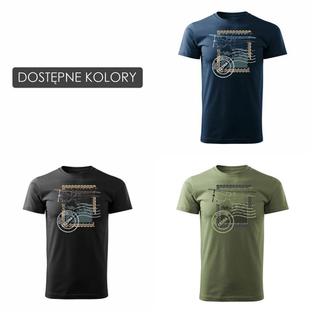 Herren khaki REGULAR Pilot Cesna 172 avionette Flugzeug T-Shirt