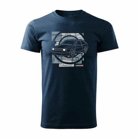 Ausverkauf - VW Scirocco Herren-T-Shirt navy blau REGULAR