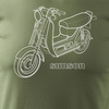 Simson Enduro S50 S51 Herren marineblau REGULAR Motorrad-T-Shirt