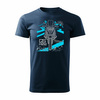 Motorrad-T-Shirt mit Motorrad BMW GS 1250 ADVENTURE Herren navy blau REGULAR