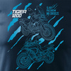 Triumph Tiger 1200 Herren marineblau REGULAR Motorrad-T-Shirt