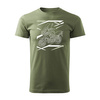 Kawasaki Versys 650 KLE 650 Herren khaki motorrad motorrad t-shirt