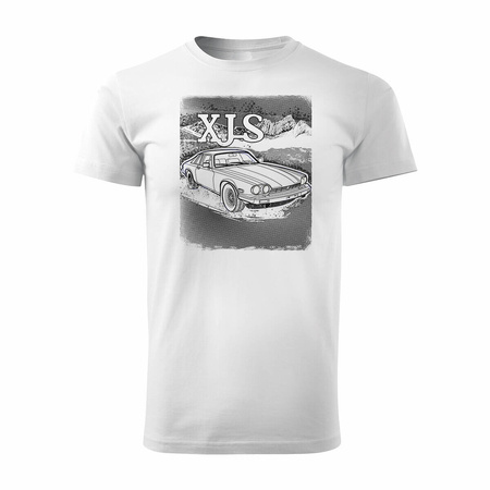 Herren jaguar xjs sammlerauto t-shirt weiß REGULAR