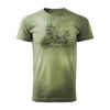 CF MOTO MT800 Herren Khaki Motorrad Motorrad-T-Shirt