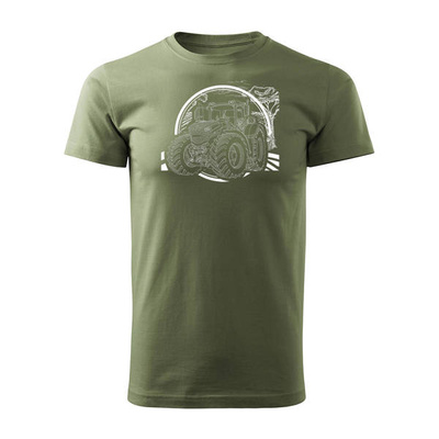 Fendt Traktor-T-Shirt für Landwirte Herren khaki REGULAR