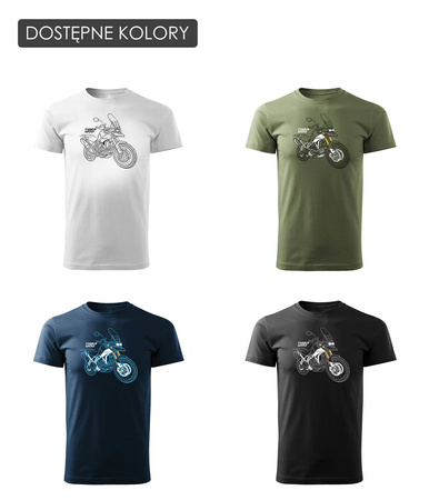 Triumph Tiger 1200 Herren khaki REGULAR Motorrad Motorrad-T-Shirt