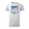 T-Shirt mit Auto Skoda Favorit PRL Legende Herren Weiss REGULAR