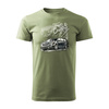 Chrysler Town and Country, Herren Khaki Auto-T-Shirt REGULAR