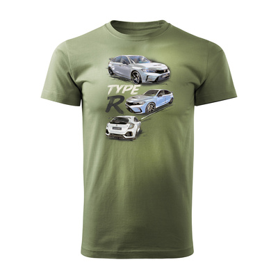 Honda Civic Type R Herren T-Shirt khaki REGULAR