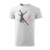 Badminton Herren Badminton Shirt weiß REGULAR