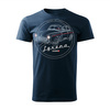 MEN'S Mermaid car T-shirt navy blue REGULAR