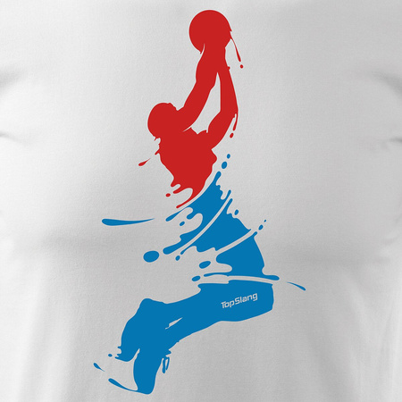 Herren-Basketball-Basketball-Shirt weiß REGULAR