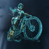 MTB Downhill Mountainbike T-Shirt Herren navy blau REGULAR