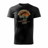 Herren moto paraglider t-shirt schwarz REGULAR