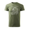 Ausverkauf - Motorrad-T-Shirt mit Motorrad BMW GS R 1300 ADVENTURE Herren khaki REGULAR