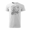 BMW GS 1250 ADVENTURE Herren Motorrad Motorrad-T-Shirt weiß REGULAR