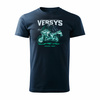 Kawasaki Versys 1100 SE Herren marineblau Motorrad Motorrad-T-Shirt