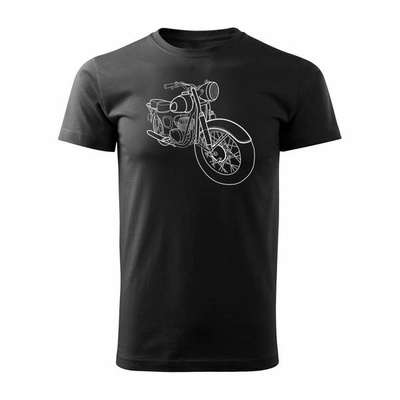 SHL M04 M11 M17 Herren Motorrad Motorrad-T-Shirt schwarz REGULAR