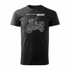 Yamaha Super Tenere 1200 Herren-Motorrad-T-Shirt schwarz REGULAR