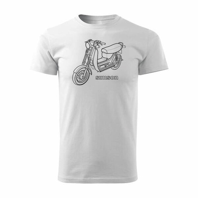 Simson Enduro S50 S51 Herren marineblau REGULAR Motorrad-T-Shirt