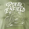 Royal Enfield Classic 350 Legend Herren Khaki Motorrad Motorrad-T-Shirt
