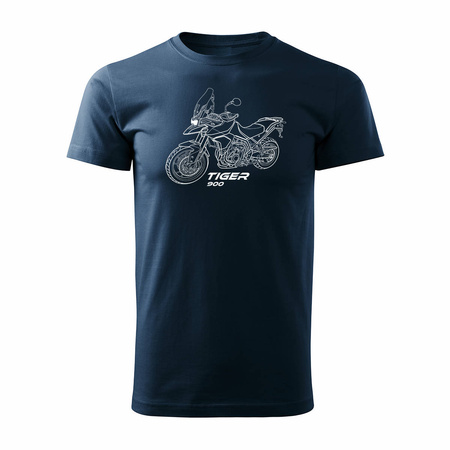 Verkauf - Triumph Tiger 900 Herren marineblau REGULAR Motorrad Motorradtrikot