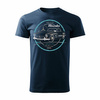 Mercedes 300 SL GULLWING Herren marineblau REGULAR Auto-T-Shirt