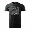 Motorrad-T-Shirt mit Motorrad BMW GS R 1300 ADVENTURE Sammlerstück Herren schwarz REGULAR
