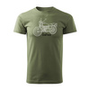 Honda 550 four legend Herren khaki REGULAR Motorrad-T-Shirt