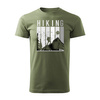 Ausverkauf - Outdoor-T-Shirt in den Bergen für den Touristen Tatra Trekking-Zelt Herren khaki REGULAR