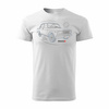 T-Shirt mit Lada Lada Auto PRL Legende 2107 Herren weiß REGULAR