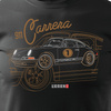 Sale - Herren Porsche Carrera 911 T-Shirt schwarz REGULAR