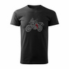 Verkauf - BMW GS 800 ADVENTURE Herren Motorrad Motorrad T-Shirt schwarz REGULAR