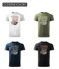 Motorrad-T-Shirt mit Motorrad Jawa 350 TR Jawa PRL Legenden Herren weiß REGULAR