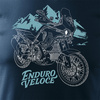 MV Agusta Enduro Veloce Herren marineblau Motorrad Motorrad-T-Shirt