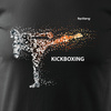 Sale - Herren Kickboxing Shirt schwarz REGULAR