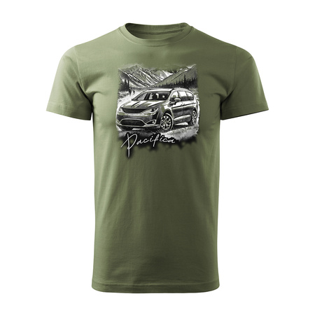 Chrysler Pacifica Herren khaki Auto-T-Shirt REGULAR