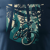 MTB Mountainbike T-Shirt Herren navy blau REGULAR