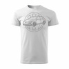 VW Golf 8 VIII Herren Auto-T-Shirt weiß REGULAR