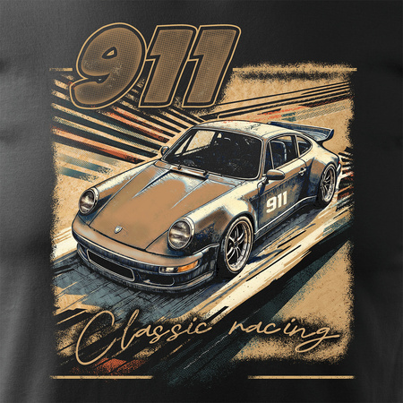 Porsche Carrera 911 Herren Schwarz REGULAR T-Shirt