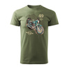 Motorrad Motorrad-T-Shirt Iż 49 Legenden Herren khaki REGULAR