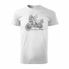 CF MOTO MT800 Herren Weiss Motorrad Motorrad-T-Shirt