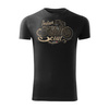 Verkauf - Indian Scout Bobber Herren schwarz SLIM Motorrad Motorrad-T-Shirt