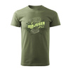 T-Shirt Vorarbeiter für Handwerker Schreiner Mechaniker Herren khaki REGULAR