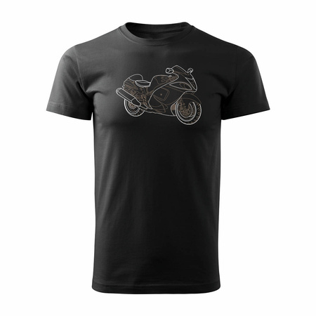 Ausverkauf - Suzuki Hayabusa Herren Motorradtrikot schwarz REGULAR